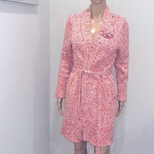Boston Proper cardigan with self tie